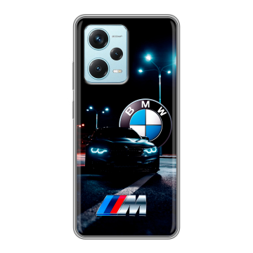 Силиконовый чехол на Xiaomi RedMi Note 12 Pro Plus с принтом БМВ BMW Силиконовый чехол на Xiaomi RedMi Note 12 Pro Plus с принтом БМВ BMW