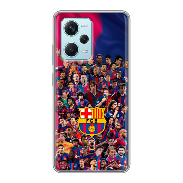Силиконовый чехол на Xiaomi RedMi Note 12 Pro Plus с принтом Барселона Barcelona Силиконовый чехол на Xiaomi RedMi Note 12 Pro Plus с принтом Барселона Barcelona