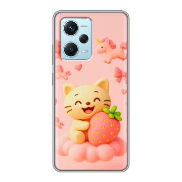 Силиконовый чехол на Xiaomi RedMi Note 12 Pro Plus с принтом для девочек Силиконовый чехол на Xiaomi RedMi Note 12 Pro Plus с принтом для девочек