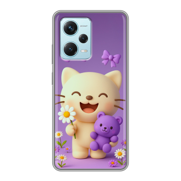 Силиконовый чехол на Xiaomi RedMi Note 12 Pro Plus с принтом для девочек Силиконовый чехол на Xiaomi RedMi Note 12 Pro Plus с принтом для девочек