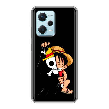 Силиконовый чехол на Xiaomi RedMi Note 12 Pro Plus с принтом One Piece Ван Пис