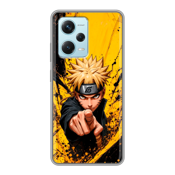 Силиконовый чехол на Xiaomi RedMi Note 12 Pro Plus с принтом Naruto Наруто Силиконовый чехол на Xiaomi RedMi Note 12 Pro Plus с принтом Naruto Наруто