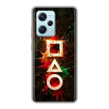 Силиконовый чехол на Xiaomi RedMi Note 12 Pro Plus с принтом Squid Game Игра кальмара Силиконовый чехол на Xiaomi RedMi Note 12 Pro Plus с принтом Squid Game Игра кальмара
