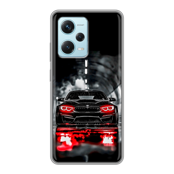 Силиконовый чехол на Xiaomi RedMi Note 12 Pro Plus с принтом BMW БМВ Силиконовый чехол на Xiaomi RedMi Note 12 Pro Plus с принтом BMW БМВ