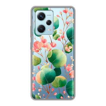 Силиконовый чехол на Xiaomi RedMi Note 12 Pro Plus с принтом женский