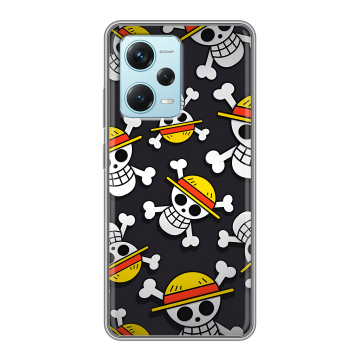 Силиконовый чехол на Xiaomi RedMi Note 12 Pro Plus с принтом One Piece Ван Пис
