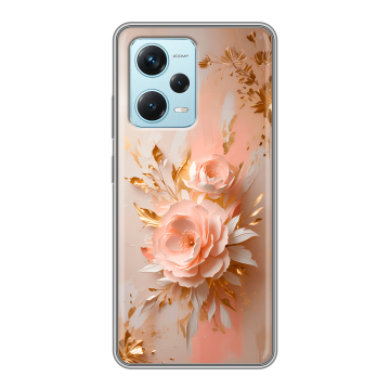 Силиконовый чехол на Xiaomi RedMi Note 12 Pro Plus с принтом женский