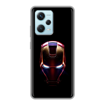 Силиконовый чехол на Xiaomi RedMi Note 12 Pro Plus с принтом IronMan Железный человек Силиконовый чехол на Xiaomi RedMi Note 12 Pro Plus с принтом IronMan Железный человек