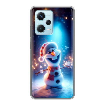 Силиконовый чехол на Xiaomi RedMi Note 12 Pro Plus с принтом Новый год