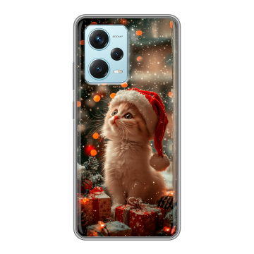 Силиконовый чехол на Xiaomi RedMi Note 12 Pro Plus с принтом Новый год