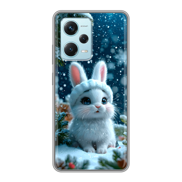 Силиконовый чехол на Xiaomi RedMi Note 12 Pro Plus с принтом Новый год