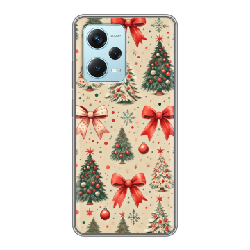 Силиконовый чехол на Xiaomi RedMi Note 12 Pro Plus с принтом Новый год