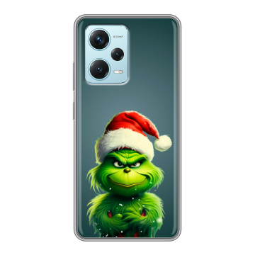 Силиконовый чехол на Xiaomi RedMi Note 12 Pro Plus с принтом Новый год