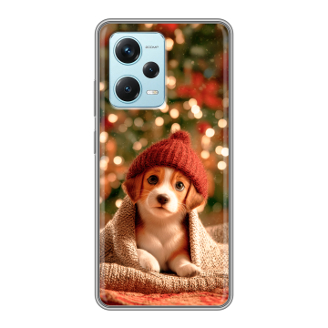 Силиконовый чехол на Xiaomi RedMi Note 12 Pro Plus с принтом Новый год