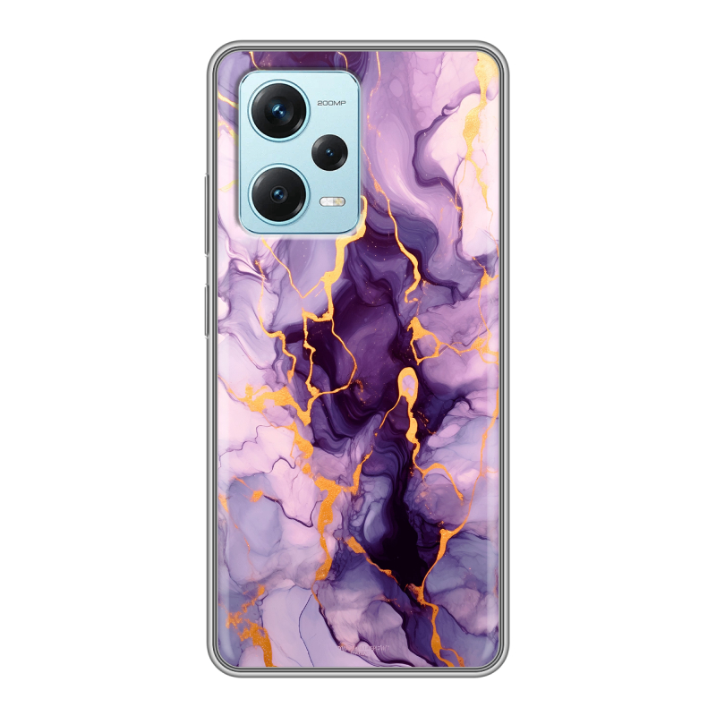 Силиконовый чехол на Xiaomi RedMi Note 12 Pro Plus с принтом Мрамор Силиконовый чехол на Xiaomi RedMi Note 12 Pro Plus с принтом Мрамор