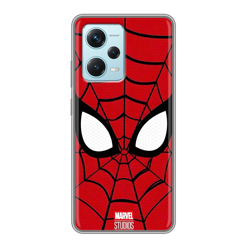 Силиконовый чехол на Xiaomi RedMi Note 12 Pro Plus с принтом человек паук spiderman Силиконовый чехол на Xiaomi RedMi Note 12 Pro Plus с принтом человек паук spiderman