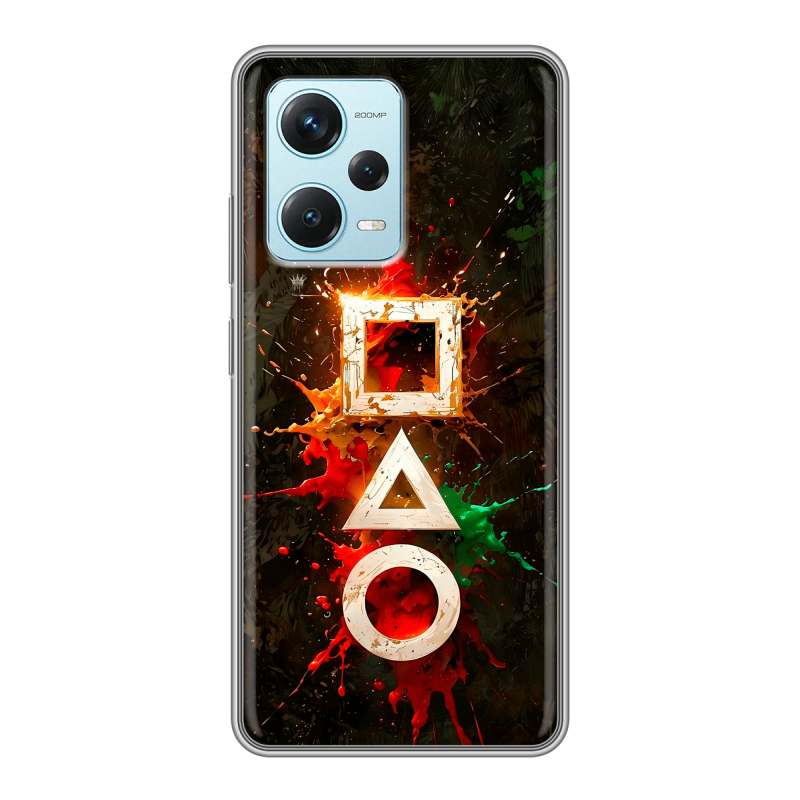 Силиконовый чехол на Xiaomi RedMi Note 12 Pro Plus с принтом Squid Game Игра кальмара Силиконовый чехол на Xiaomi RedMi Note 12 Pro Plus с принтом Squid Game Игра кальмара