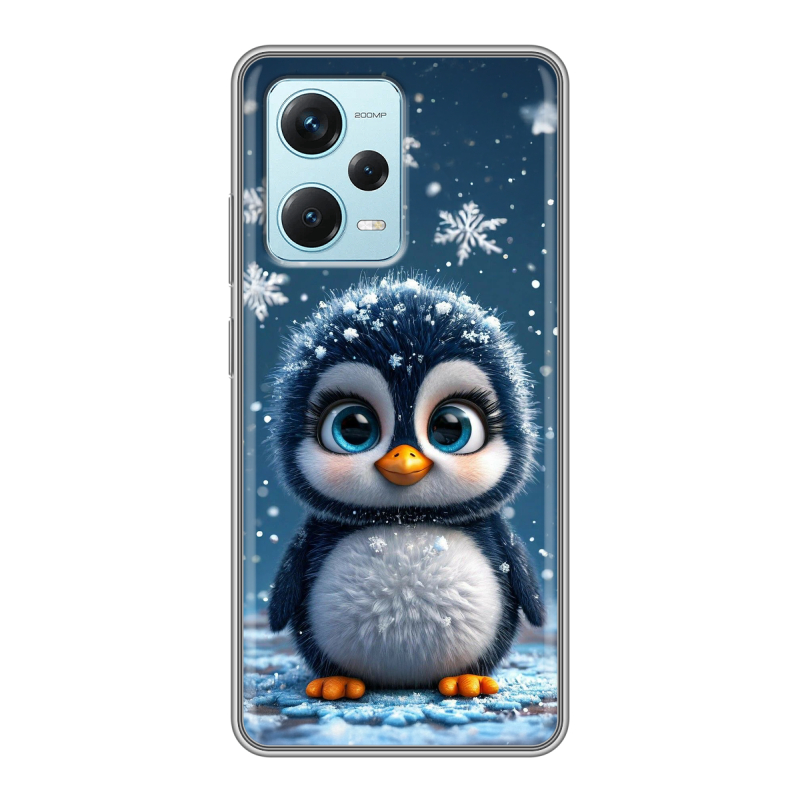 Силиконовый чехол на Xiaomi RedMi Note 12 Pro Plus с принтом Новый год Силиконовый чехол на Xiaomi RedMi Note 12 Pro Plus с принтом Новый год