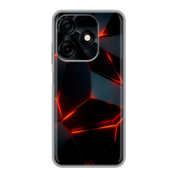 Силиконовый чехол на Tecno Spark 10C с принтом Яркие абстракции Силиконовый чехол на Tecno Spark 10C с принтом Яркие абстракции