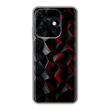 Силиконовый чехол на Tecno Spark 10C с принтом Абстракция Силиконовый чехол на Tecno Spark 10C с принтом Абстракция