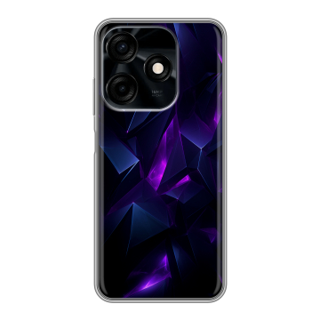 Силиконовый чехол на Tecno Spark 10C с принтом Абстракиция Силиконовый чехол на Tecno Spark 10C с принтом Абстракиция