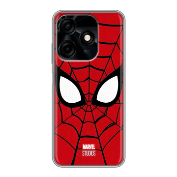 Силиконовый чехол на Tecno Spark 10C с принтом человек паук spiderman