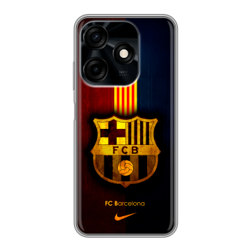 Силиконовый чехол на Tecno Spark 10C с принтом Барселона Barcelona Силиконовый чехол на Tecno Spark 10C с принтом Барселона Barcelona