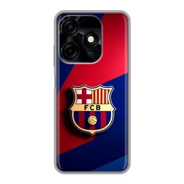 Силиконовый чехол на Tecno Spark 10C с принтом Барселона Barcelona Силиконовый чехол на Tecno Spark 10C с принтом Барселона Barcelona