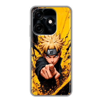Силиконовый чехол на Tecno Spark 10C с принтом Naruto Наруто Силиконовый чехол на Tecno Spark 10C с принтом Naruto Наруто