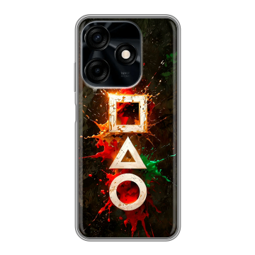 Силиконовый чехол на Tecno Spark 10C с принтом Squid Game Игра кальмара Силиконовый чехол на Tecno Spark 10C с принтом Squid Game Игра кальмара
