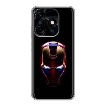 Силиконовый чехол на Tecno Spark 10C с принтом IronMan Железный человек Силиконовый чехол на Tecno Spark 10C с принтом IronMan Железный человек