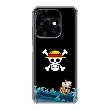 Силиконовый чехол на Tecno Spark 10C с принтом One Piece Ван Пис Силиконовый чехол на Tecno Spark 10C с принтом One Piece Ван Пис
