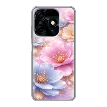 Силиконовый чехол на Tecno Spark 10C с принтом женский Силиконовый чехол на Tecno Spark 10C с принтом женский