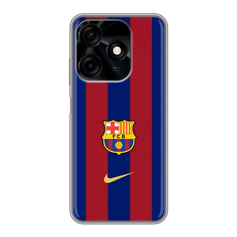 Силиконовый чехол на Tecno Spark 10C с принтом Барселона Barcelona Силиконовый чехол на Tecno Spark 10C с принтом Барселона Barcelona