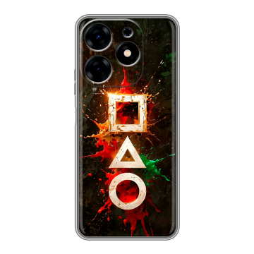 Силиконовый чехол на Tecno Spark 10 с принтом Squid Game Игра кальмара Силиконовый чехол на Tecno Spark 10 с принтом Squid Game Игра кальмара