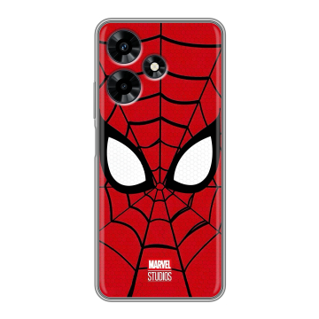 Силиконовый чехол на Infinix Hot 30 с принтом человек паук spiderman