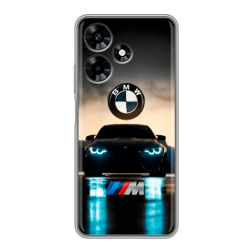 Силиконовый чехол на Infinix Hot 30 с принтом БМВ BMW
