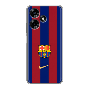 Силиконовый чехол на Infinix Hot 30 с принтом Барселона Barcelona Силиконовый чехол на Infinix Hot 30 с принтом Барселона Barcelona
