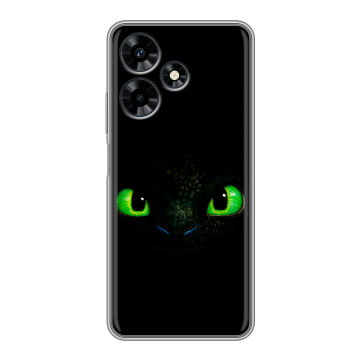 Силиконовый чехол на Infinix Hot 30 с принтом Как приручить дракона Силиконовый чехол на Infinix Hot 30 с принтом Как приручить дракона