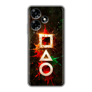 Силиконовый чехол на Infinix Hot 30 с принтом Squid Game Игра кальмара Силиконовый чехол на Infinix Hot 30 с принтом Squid Game Игра кальмара