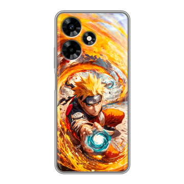 Силиконовый чехол на Infinix Hot 30 с принтом Аниме Наруто Naruto Силиконовый чехол на Infinix Hot 30 с принтом Аниме Наруто Naruto
