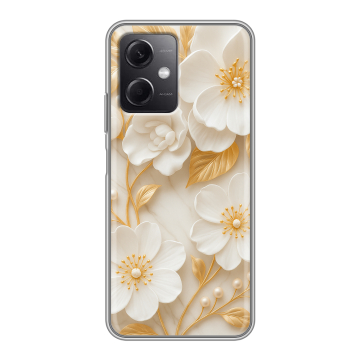 Силиконовый чехол на Xiaomi RedMi Note 12 5G с принтом Цветы Силиконовый чехол на Xiaomi RedMi Note 12 5G с принтом Цветы