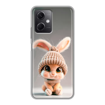Силиконовый чехол на Xiaomi RedMi Note 12 5G с принтом Кролик Силиконовый чехол на Xiaomi RedMi Note 12 5G с принтом Кролик