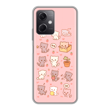 Силиконовый чехол на Xiaomi RedMi Note 12 5G с принтом Hello Kitty Хелоу Кити Силиконовый чехол на Xiaomi RedMi Note 12 5G с принтом Hello Kitty Хелоу Кити