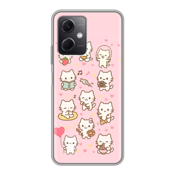 Силиконовый чехол на Xiaomi RedMi Note 12 5G с принтом Hello Kitty Хелоу Кити Силиконовый чехол на Xiaomi RedMi Note 12 5G с принтом Hello Kitty Хелоу Кити