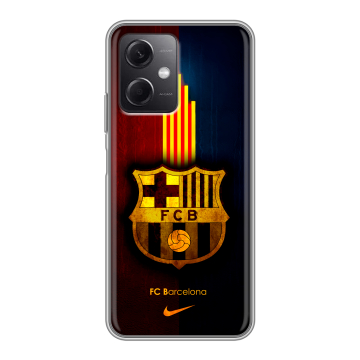 Силиконовый чехол на Xiaomi RedMi Note 12 5G с принтом Барселона Barcelona Силиконовый чехол на Xiaomi RedMi Note 12 5G с принтом Барселона Barcelona