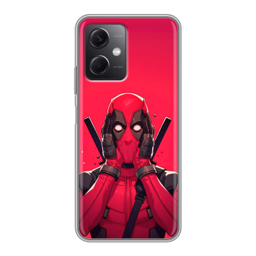 Силиконовый чехол на Xiaomi RedMi Note 12 5G с принтом Дедпул Deadpool Силиконовый чехол на Xiaomi RedMi Note 12 5G с принтом Дедпул Deadpool