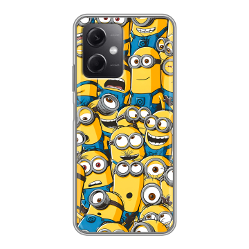 Силиконовый чехол на Xiaomi RedMi Note 12 5G с принтом Миньоны Силиконовый чехол на Xiaomi RedMi Note 12 5G с принтом Миньоны