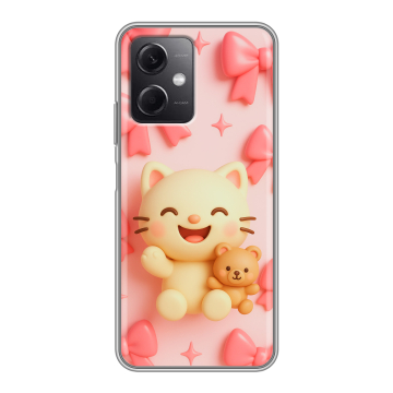Силиконовый чехол на Xiaomi RedMi Note 12 5G с принтом для девочек Силиконовый чехол на Xiaomi RedMi Note 12 5G с принтом для девочек