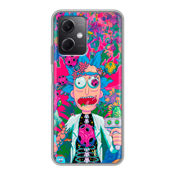 Силиконовый чехол на Xiaomi RedMi Note 12 5G с принтом Рик и Морти Rick Morty Силиконовый чехол на Xiaomi RedMi Note 12 5G с принтом Рик и Морти Rick Morty